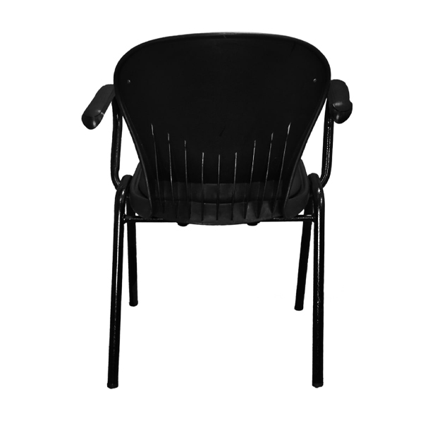 صندلی صدفی دسته دار ثابت